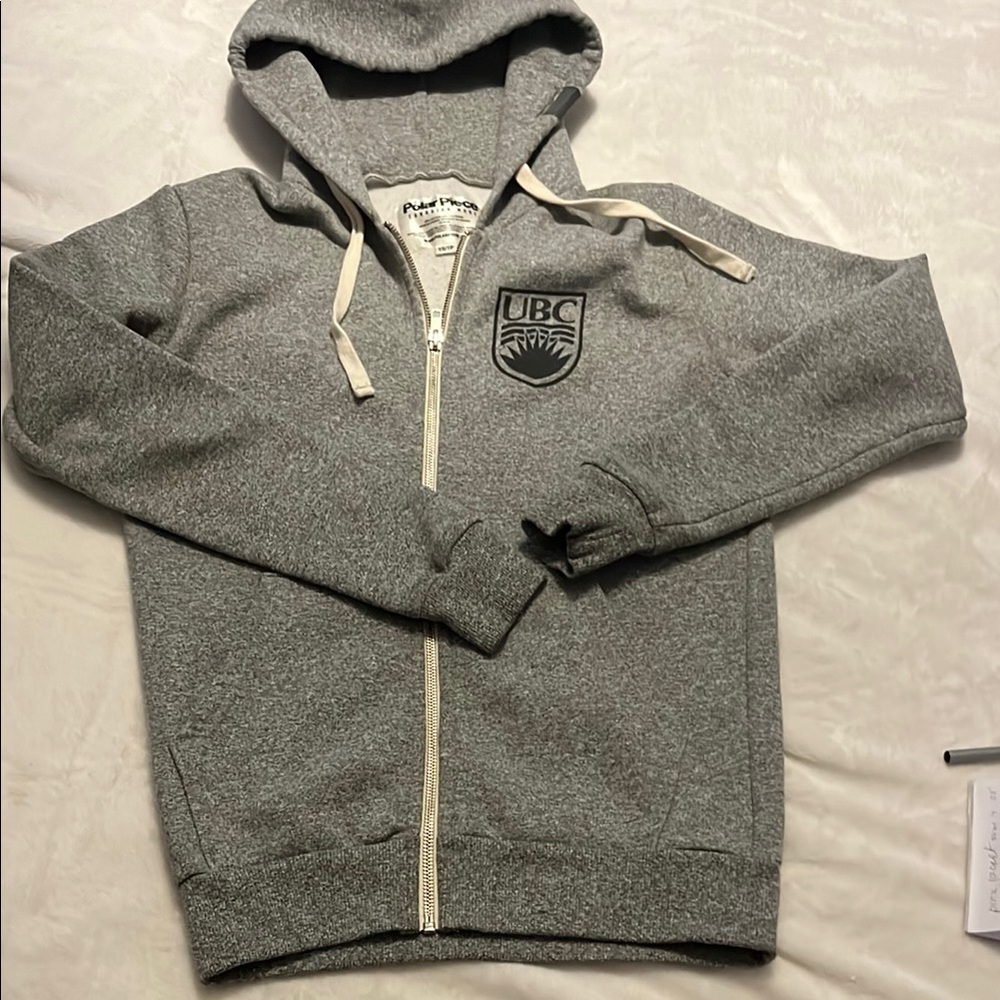 Gray UBC Hoodie Sweatshirt